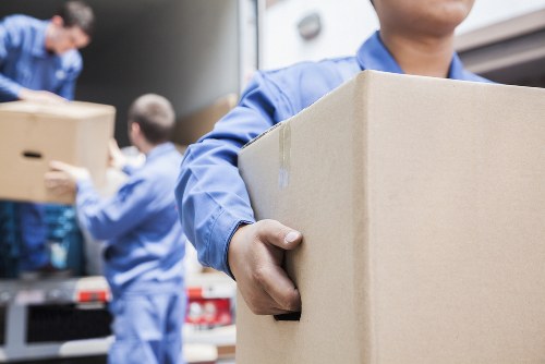 House movers helping with a residential move in Hammersmith