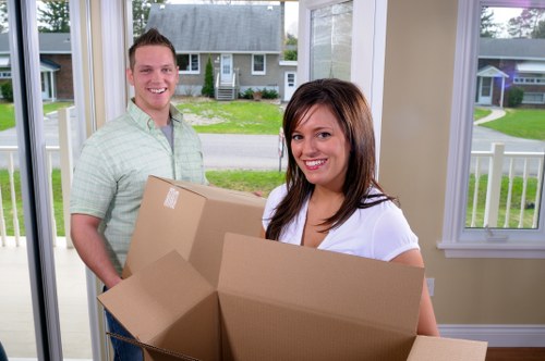 Office relocation service in Hammersmith with equipment and desks