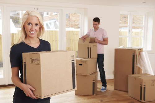 Man and van moving service documents and transport items