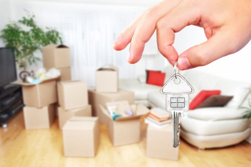 Removals van service for a Hammersmith home move