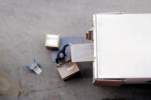 Local movers loading a van for a Hammersmith home relocation