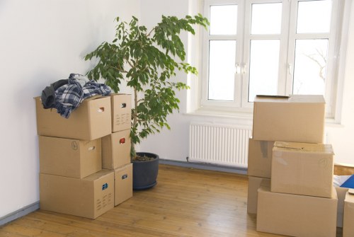 Finished unpacking in a Hammersmith home ready for settling in