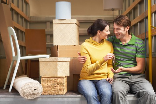 Removal van covering Hammersmith and nearby West London areas