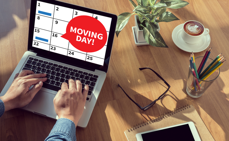 Packing and furniture handling during a house move in Hammersmith
